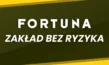 Fortuna zakład bez ryzyka - najwyższy cashback 100 PLN